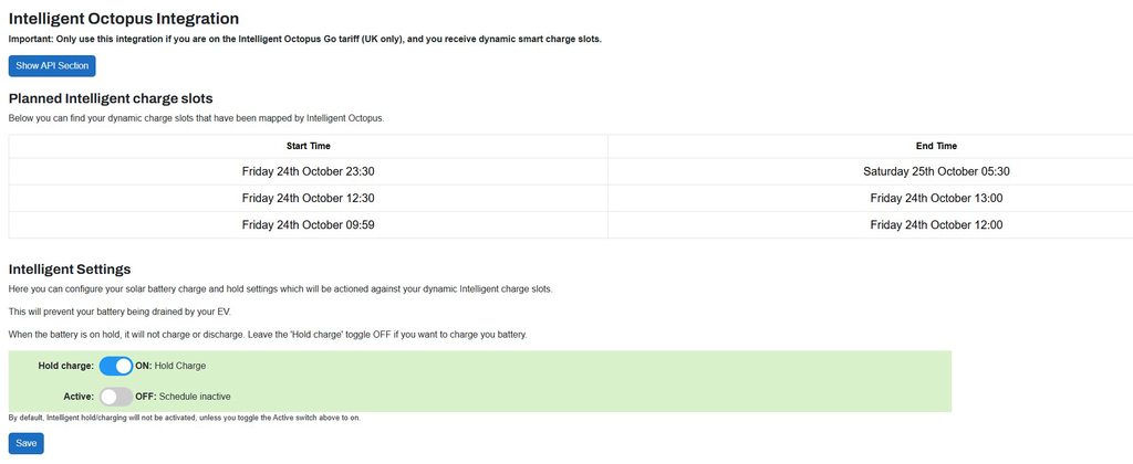 Intelligent Octopus Integration - Explanation and Options - Wonder Watt ...